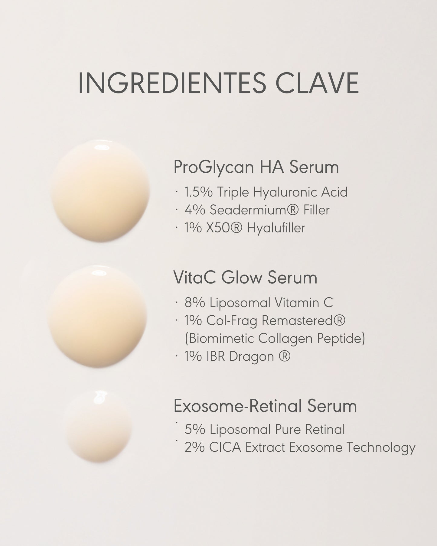 Power firm peptide serum